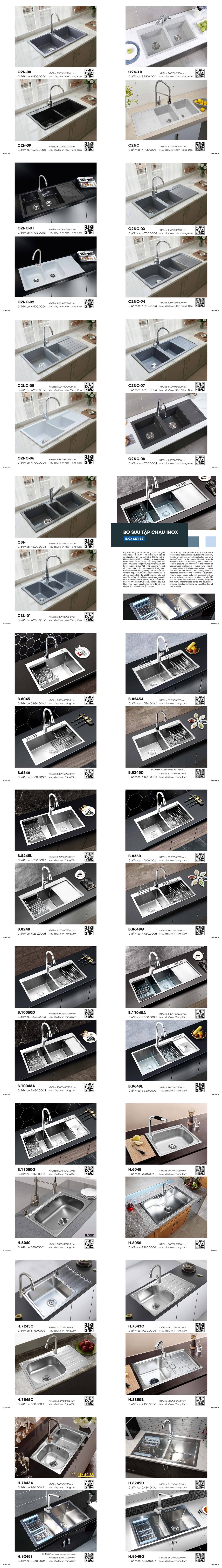 Thiết bị vệ sinh Việt Mỹ Catalogue và Bảng giá mới nhất /Page 6